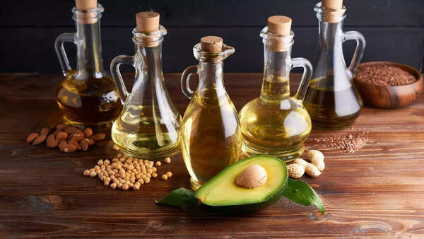 Assortment of different hair oils