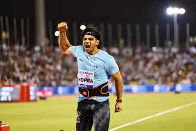 Neeraj Chopra triumphs at Ostrava Golden Spike 2025.