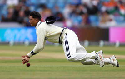 Yashasvi Jaiswal reflects during the India-England Test match