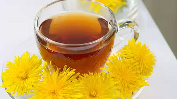 Dandelion tea, known for liver detox